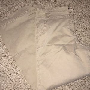 Khakis- wide leg